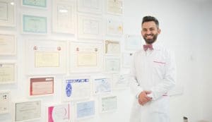 Diego López Alcón, experto en lentes de contacto esclerales -Alhama de Murcia
